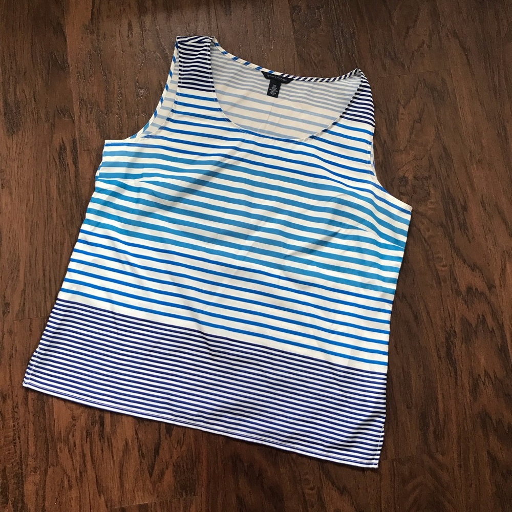 Tommy Hilfiger Blue Ombré Sleeveless Top